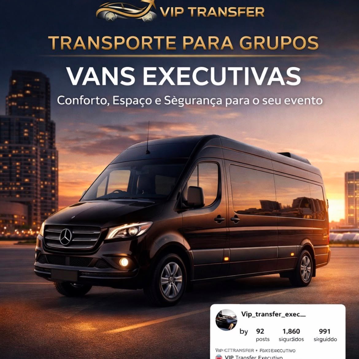 Van transfer executivo